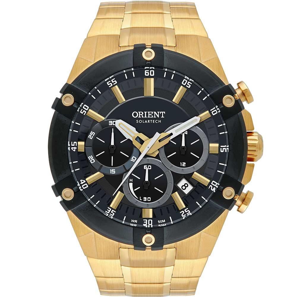 Relógio Orient Masculino Solartech MGSSC064G1KX Relógio Orient Masculino Solartech MGSSC064G1KX