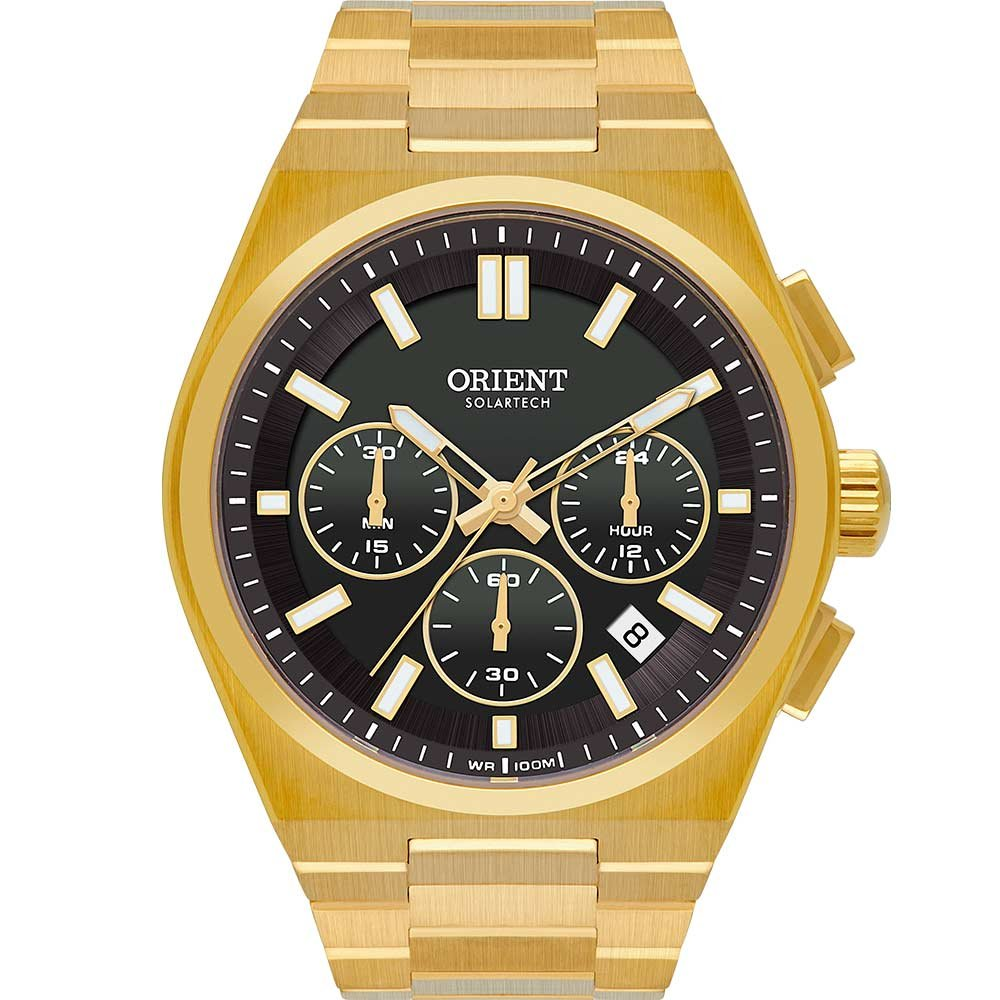 Relógio Orient Masculino Solartech MGSSC062P1KX Relógio Orient Masculino Solartech MGSSC062P1KX