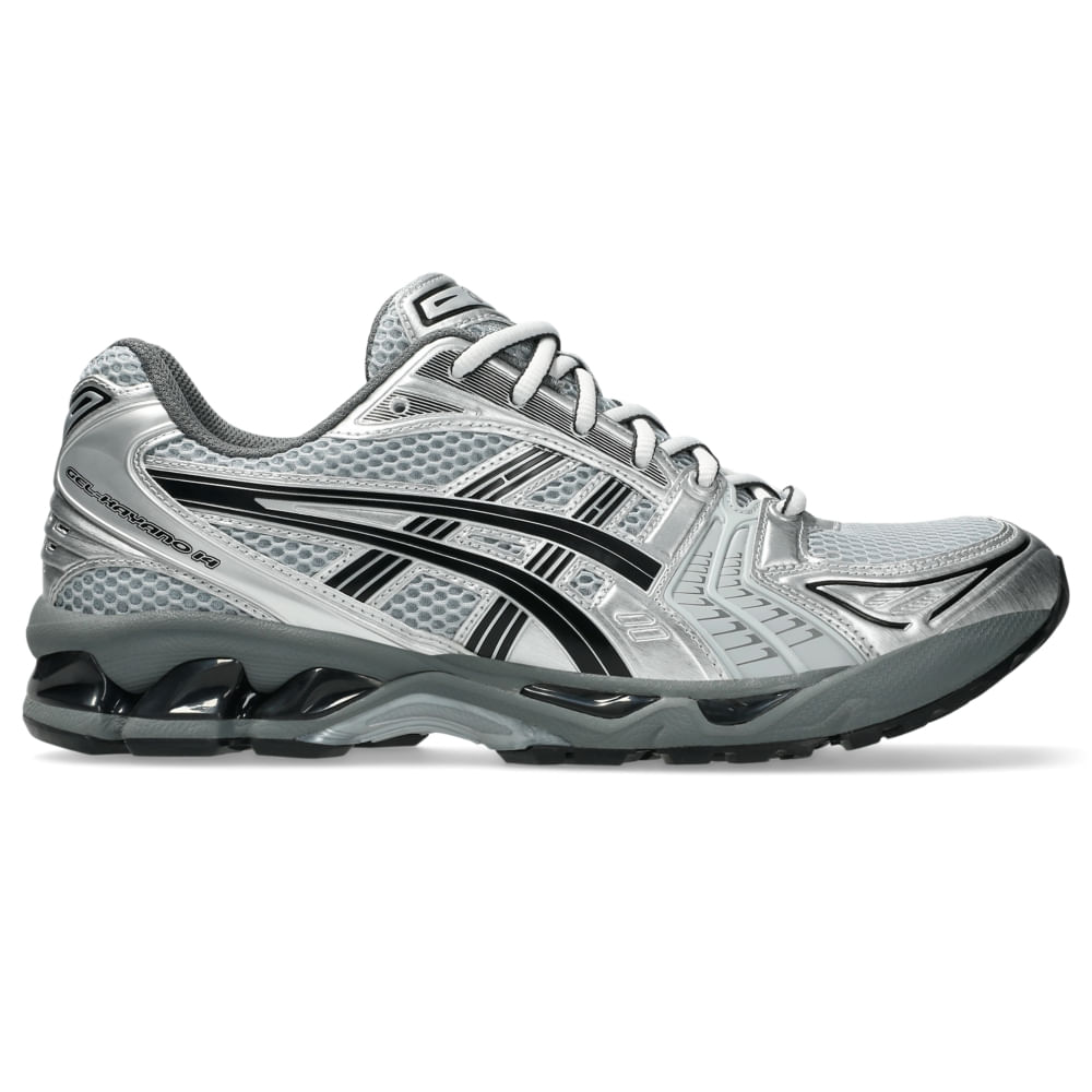 Tênis ASICS GEL-KAYANO 14 - Unissex - Prata/Preto Tênis ASICS GEL-KAYANO 14 - Unissex - Prata/Preto