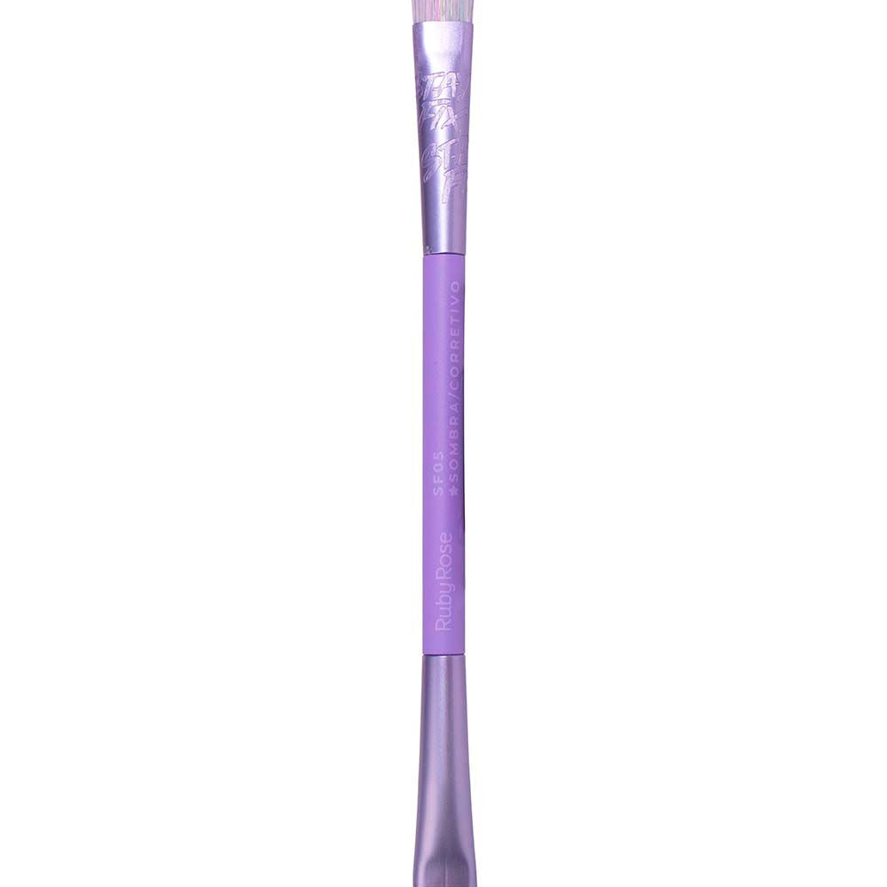 Pincel de corretivo e sombra stay fix ruby rose roxo Pincel de corretivo e sombra stay fix ruby rose roxo