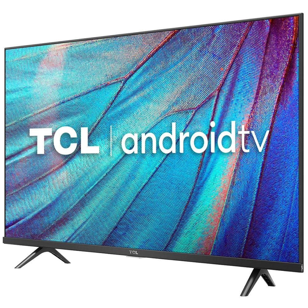 Smart TV LED 43" Full HD TCL 43S615 com Design Sem Bordas, Bluetooth, Google Assistant e Android TV