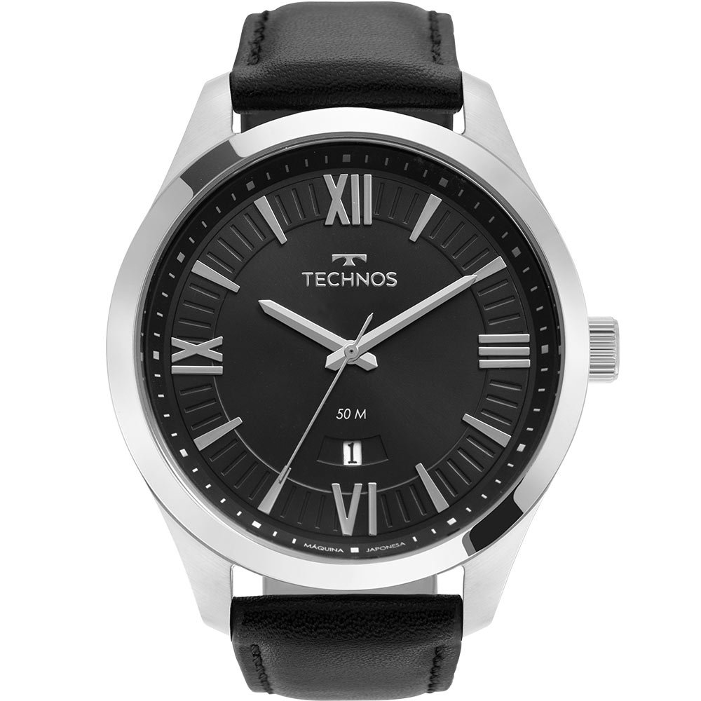 Relógio Technos Masculino Classic Steel 2115MZPS/0P Relógio Technos Masculino Classic Steel 2115MZPS/0P