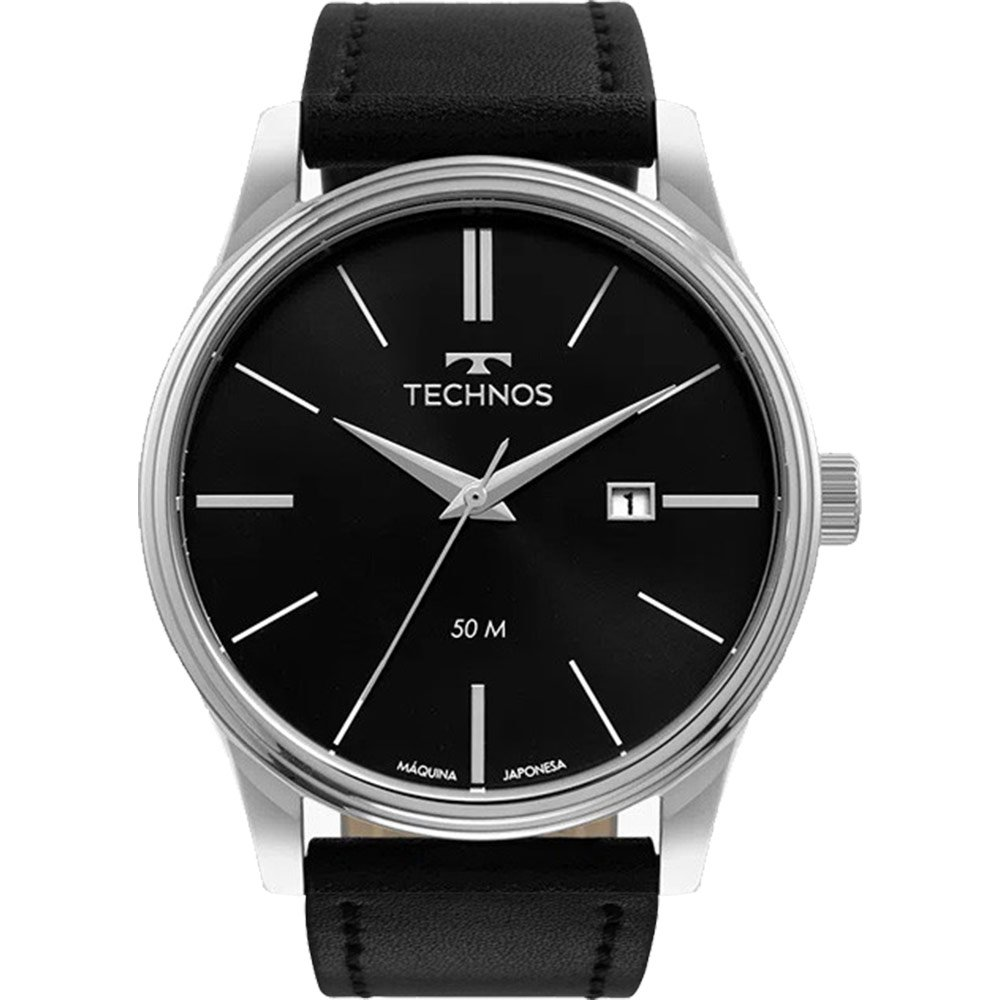 Relógio Technos Masculino Classic Steel 2115MXU/0P Relógio Technos Masculino Classic Steel 2115MXU/0P