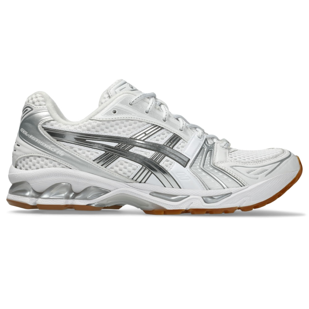 Tênis ASICS GEL-KAYANO 14 x A.P.C- Unissex - Branco/Prata Tênis ASICS GEL-KAYANO 14 x A.P.C- Unissex - Branco/Prata