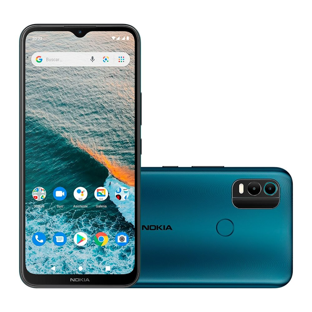 Smartphone Nokia C21+ - Azul, Tela 6.5", 4G+Wi-Fi, Câm. Traseira 13MP+2MP, Câm. Frontal 5MP, 2GB RAM, 128GB Smartphone Nokia C21+ - Azul, Tela 6.5", 4G+Wi-Fi, Câm. Traseira 13MP+2MP, Câm. Frontal 5MP, 2GB RAM, 128GB
