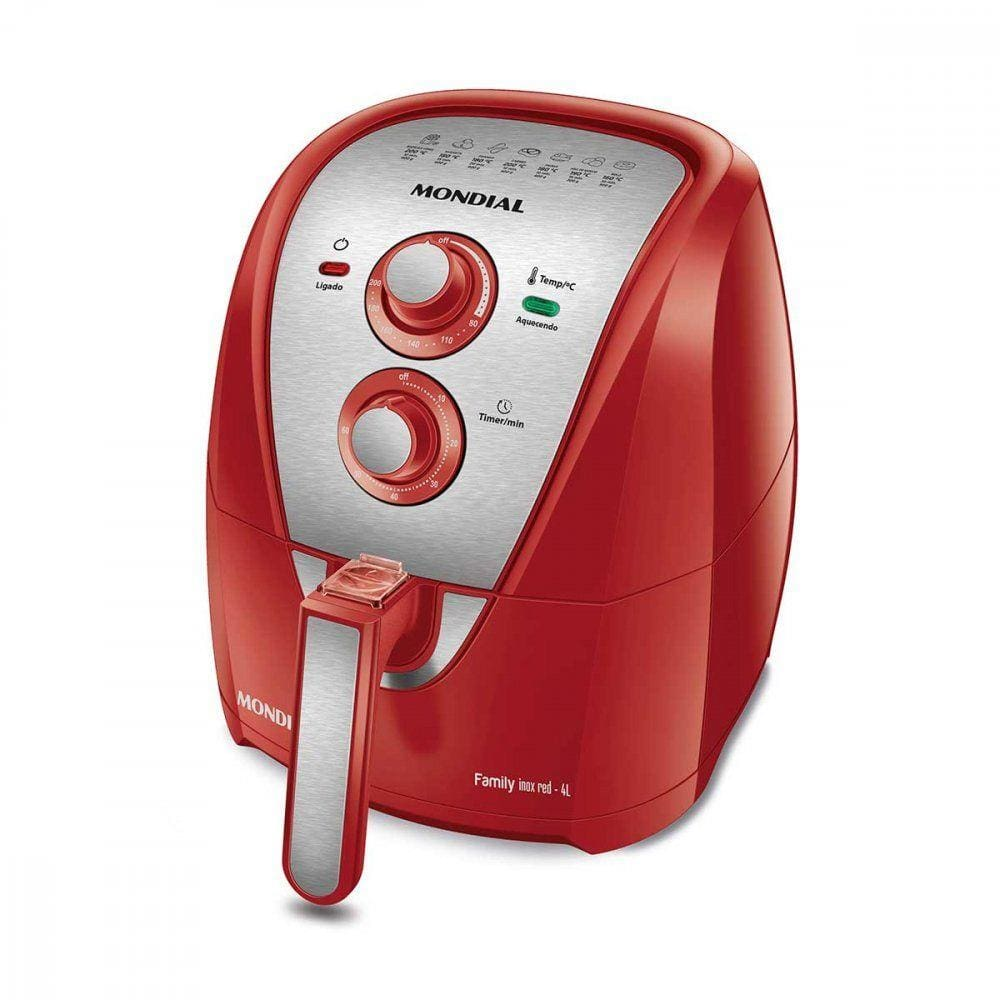 Fritadeira Elétrica AFN40BI Air Fryer Sem Óleo Mondial - 220V Fritadeira Elétrica AFN40BI Air Fryer Sem Óleo Mondial - 220V
