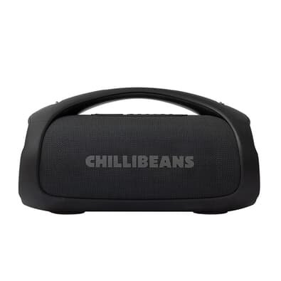 Caixa de Som Chilli Beans Boombox G, Bluetooth, Resistente a Àgua, Led Show, Voice Call, Preto - JM3500 Caixa de Som Chilli Beans Boombox G, Bluetooth, Resistente a Àgua, Led Show, Voice Call, Preto - JM3500