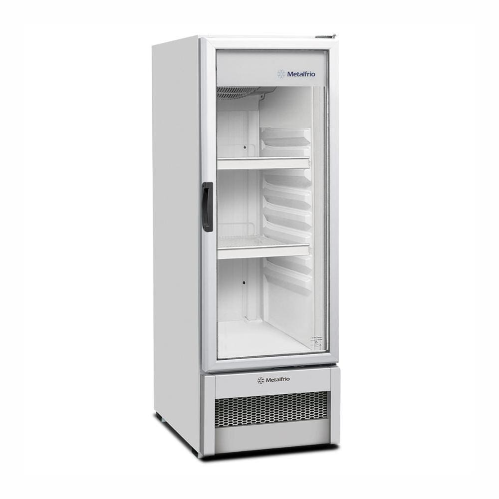 Visa Cooler Refrigerador Expositor Multiuso Porta Vidro 235L VB25R Metalfrio 127V - 110V