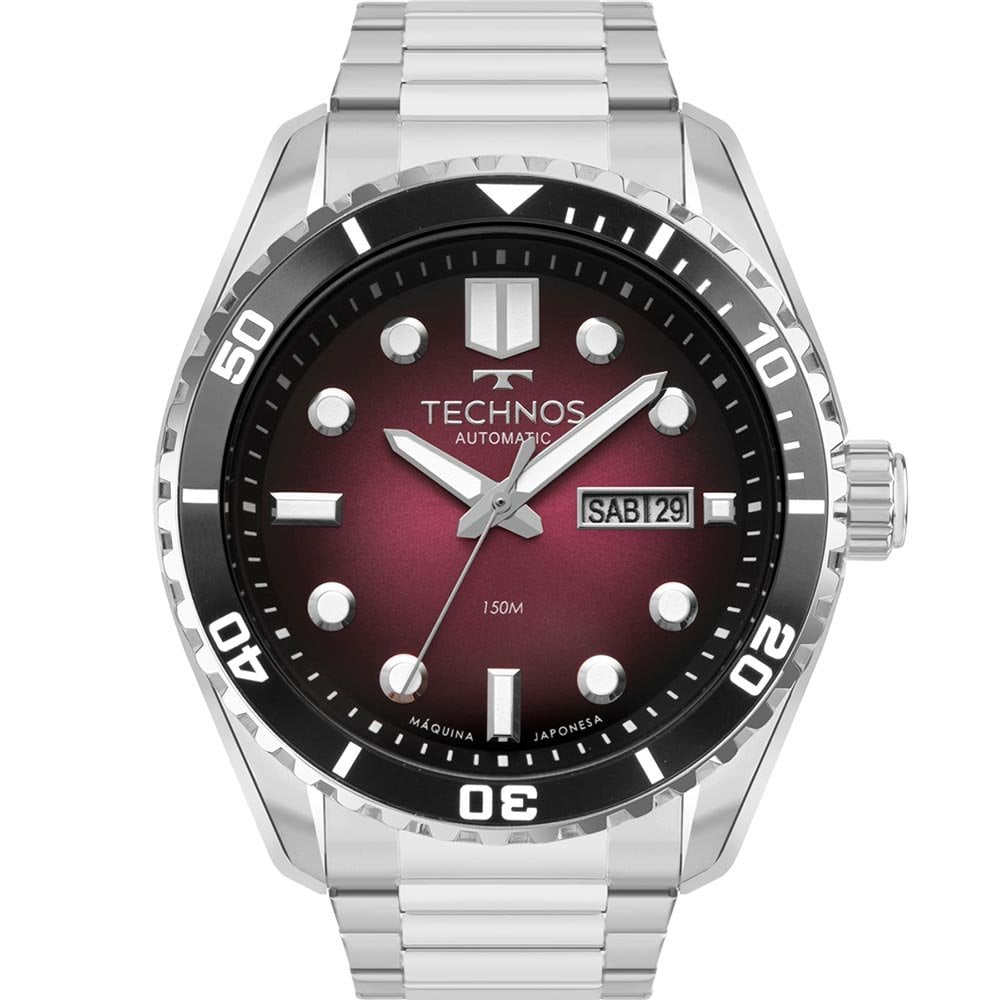 Relógio Technos Masculino Automatic 8205PA/1R Relógio Technos Masculino Automatic 8205PA/1R