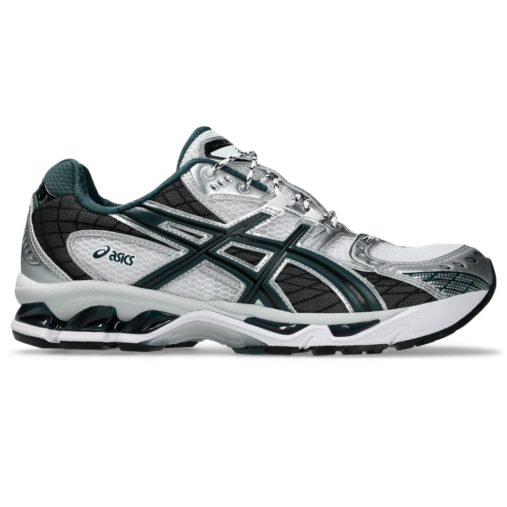Tênis ASICS GEL-Nimbus 10.1 - Unissex - Branco/Verde Tênis ASICS GEL-Nimbus 10.1 - Unissex - Branco/Verde