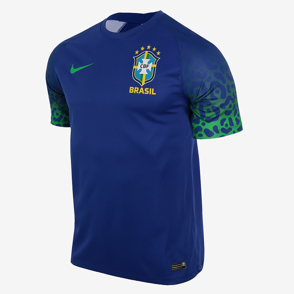 Camiseta Nike Brasil II 2022/23 Supporter Masculina Camiseta Nike Brasil II 2022/23 Supporter Masculina