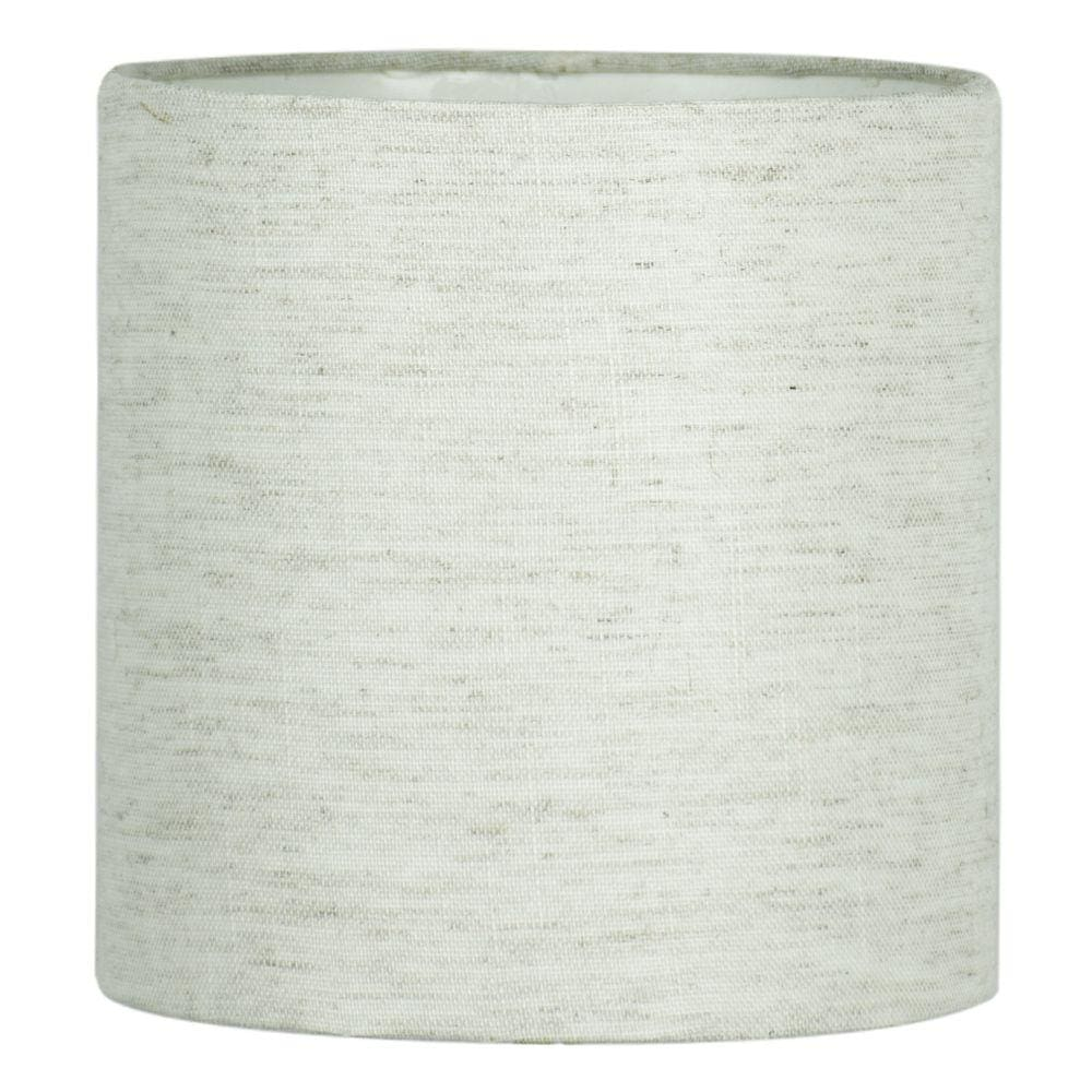 Cúpula Cilindrica de Abajur Tecido Linho Claro 15x16cm Cúpula Cilindrica de Abajur Tecido Linho Claro 15x16cm