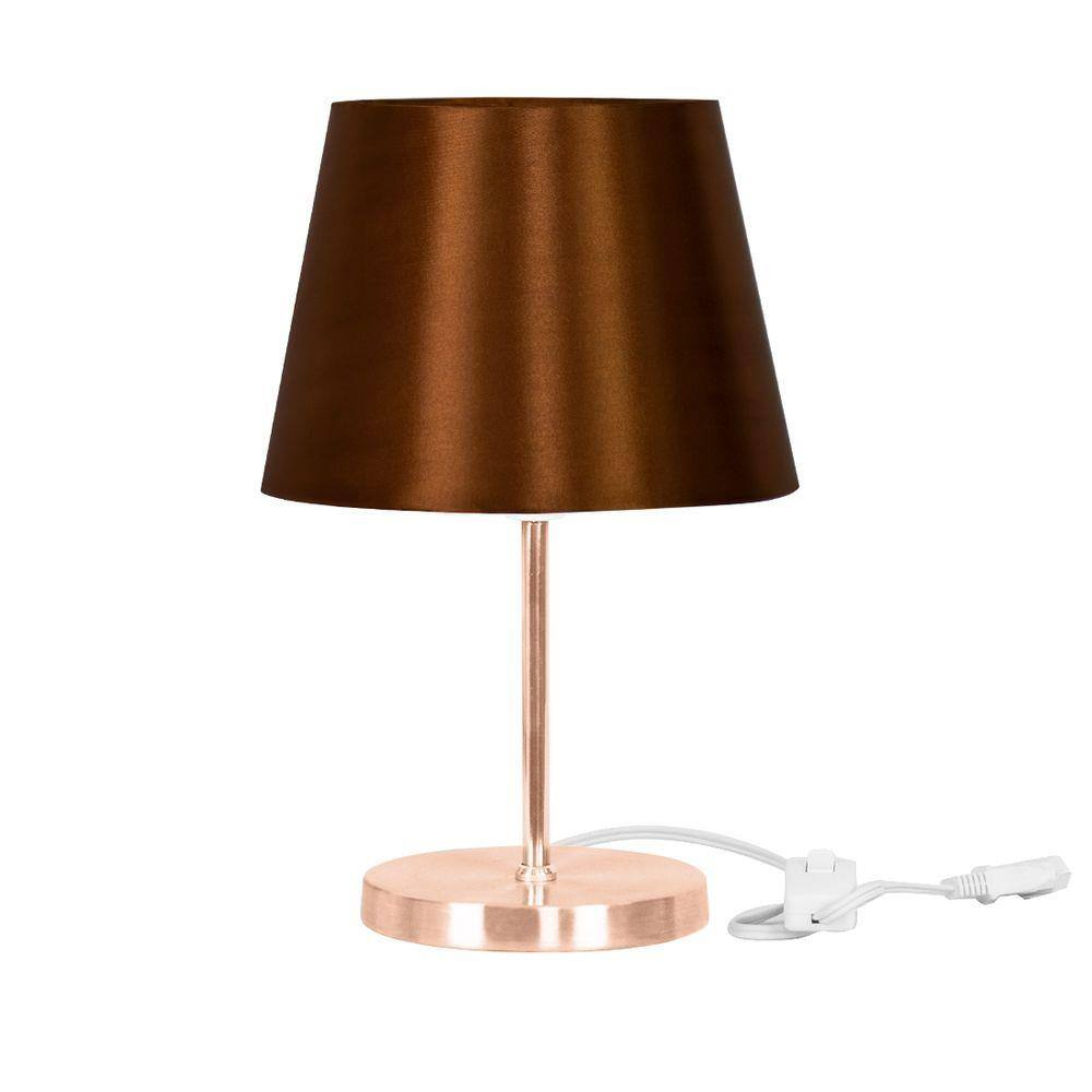 Abajur Eros Dome Cobre Base Redonda Cobre - Selecione Abajur Eros Dome Cobre Base Redonda Cobre - Selecione