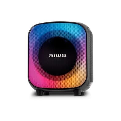 Caixa De Som AIWA Party Box Bivolt, RGB, Bluetooth 5.3, Preto - AWS-PB-07 Caixa De Som AIWA Party Box Bivolt, RGB, Bluetooth 5.3, Preto - AWS-PB-07