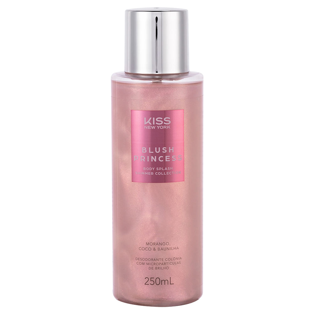 Body splash kiss new york shimmer blush princess 250ml Body splash kiss new york shimmer blush princess 250ml