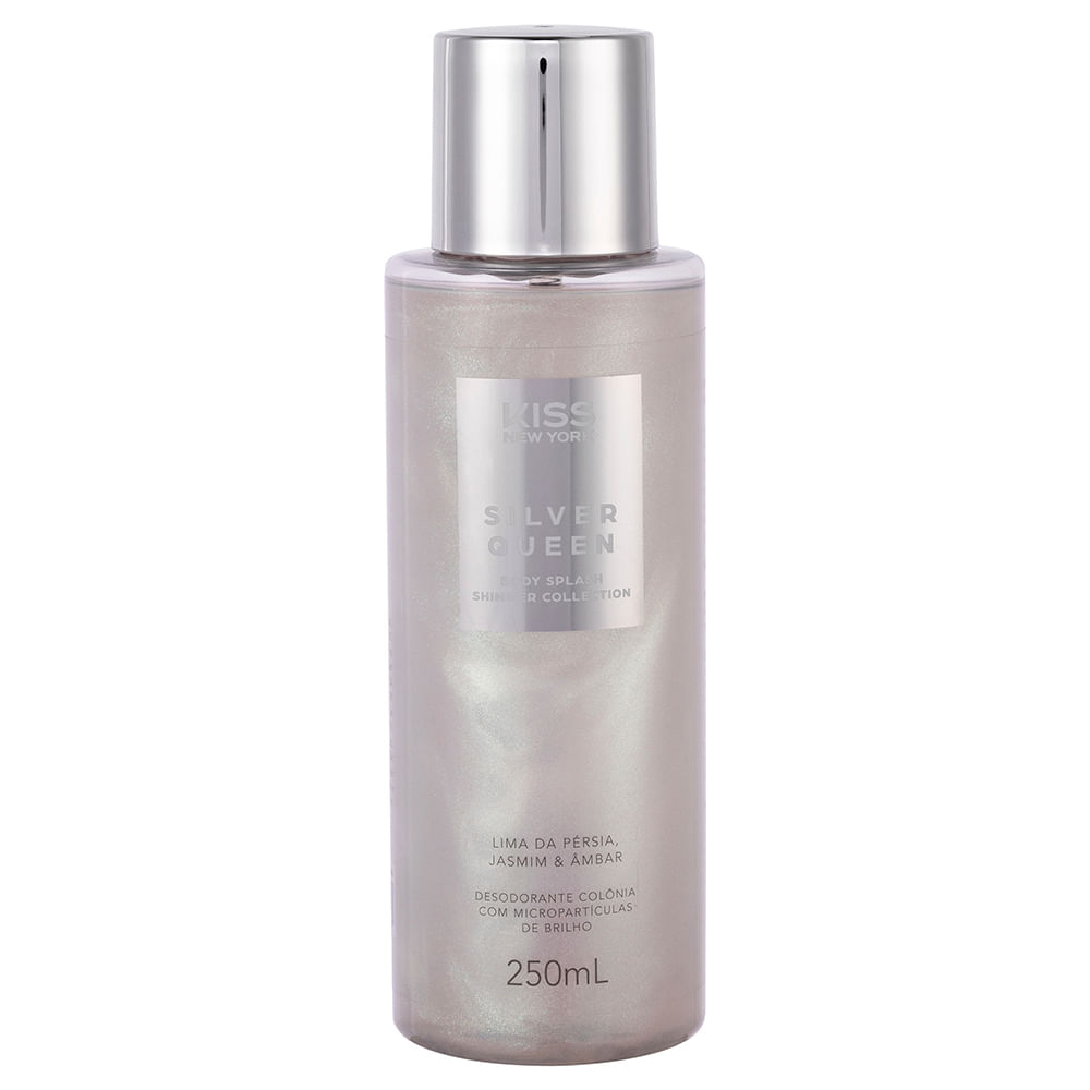 Body splash kiss new york shimmer silver queen Body splash kiss new york shimmer silver queen