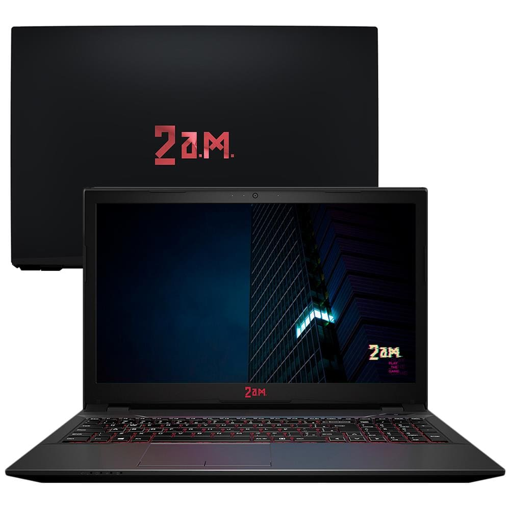 Notebook Gamer 2 A.M. NVIDIA GeForce GTX 1050 Core i5-9400 8GB 1TB 128GB SSD Tela Full HD 15.6 FreeDOS E550 Notebook Gamer 2 A.M. NVIDIA GeForce GTX 1050 Core i5-9400 8GB 1TB 128GB SSD Tela Full HD 15.6 FreeDOS E550