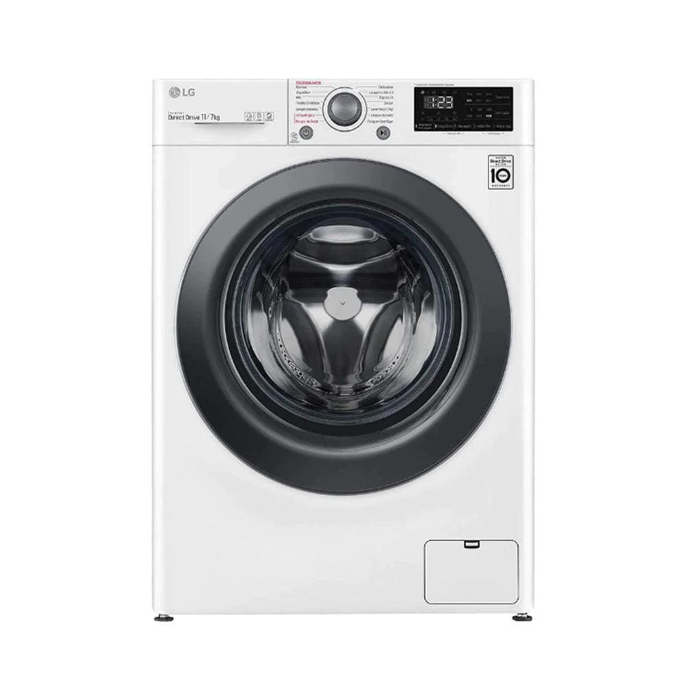Lava e Seca Smart LG VC5 11Kg Branco Motor Inverter CV3011WG4 - 110V Lava e Seca Smart LG VC5 11Kg Branco Motor Inverter CV3011WG4 - 110V
