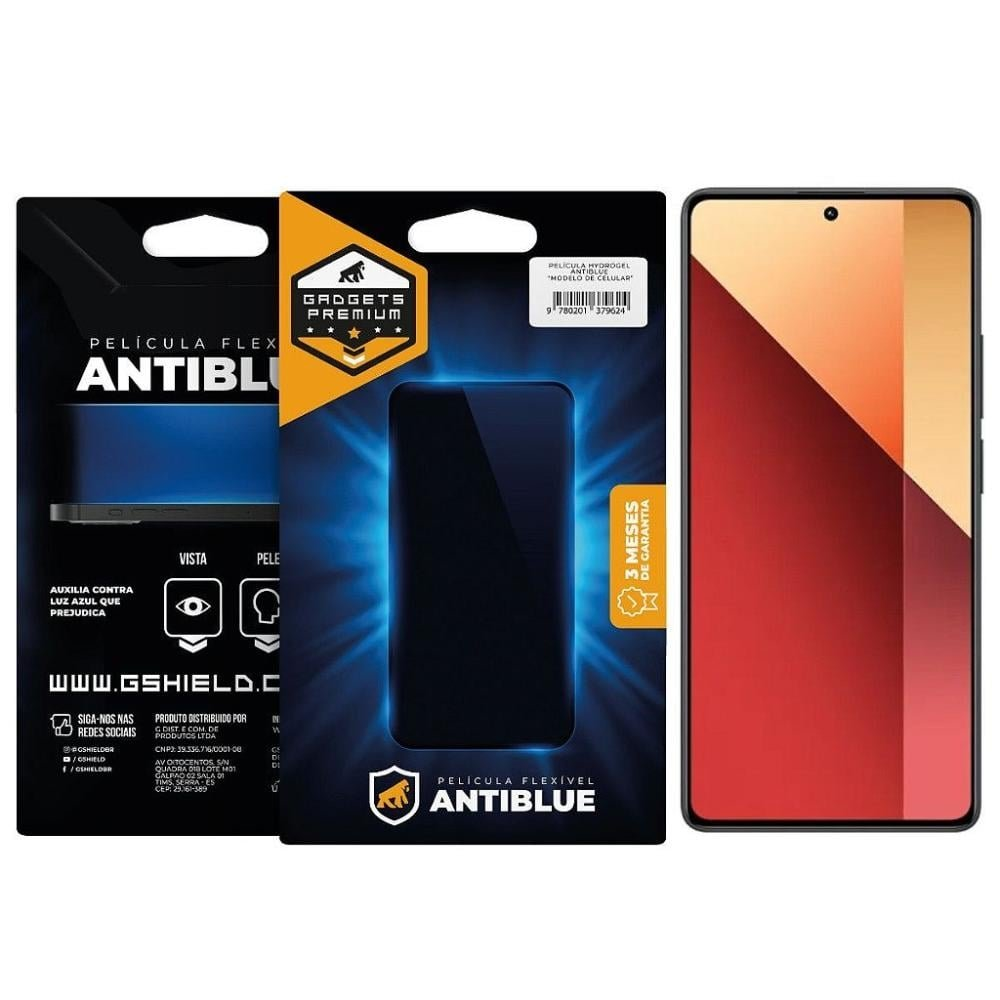 Pelicula para Xiaomi Redmi Note 13 Pro - AntiBlue - Gshield Pelicula para Xiaomi Redmi Note 13 Pro - AntiBlue - Gshield
