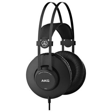 Fone de Ouvido AKG K52, 1/4' e 1/8', Preto Fone de Ouvido AKG K52, 1/4' e 1/8', Preto