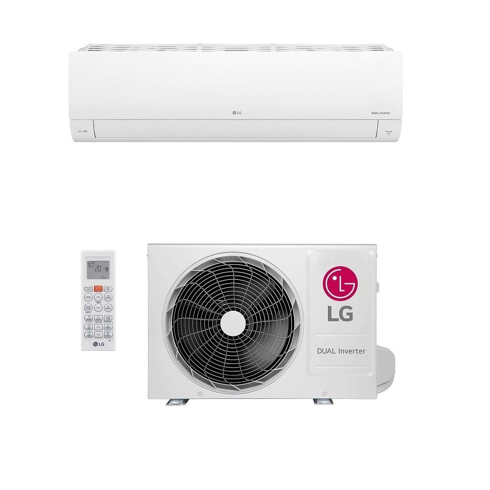 Ar Condicionado Split LG Hi Wall Dual Inverter Voice +AI 9.000 BTU/h Frio Monofasico Branc