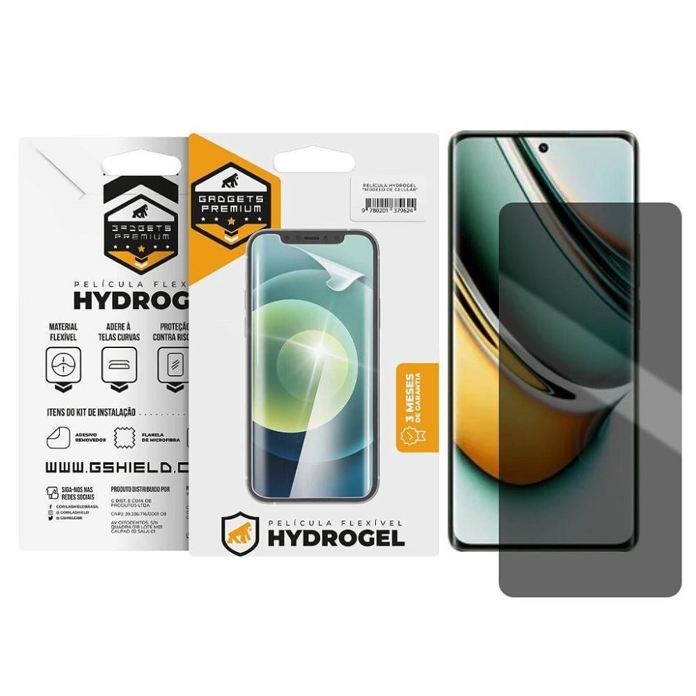 Película para Realme 11 Pro - Privacidade Hydrogel - Gshield Película para Realme 11 Pro - Privacidade Hydrogel - Gshield