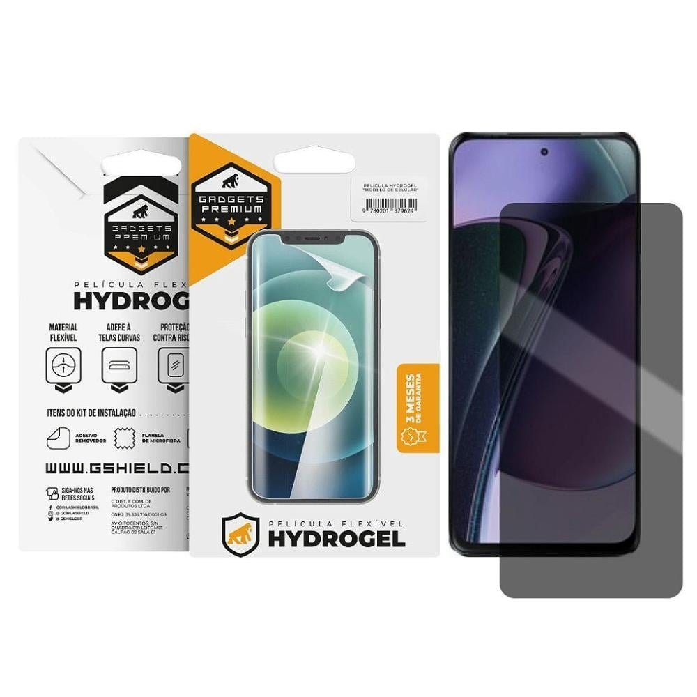 Película Moto G Stylus 5G - Privacidade Hydrogel - Gshield Película Moto G Stylus 5G - Privacidade Hydrogel - Gshield