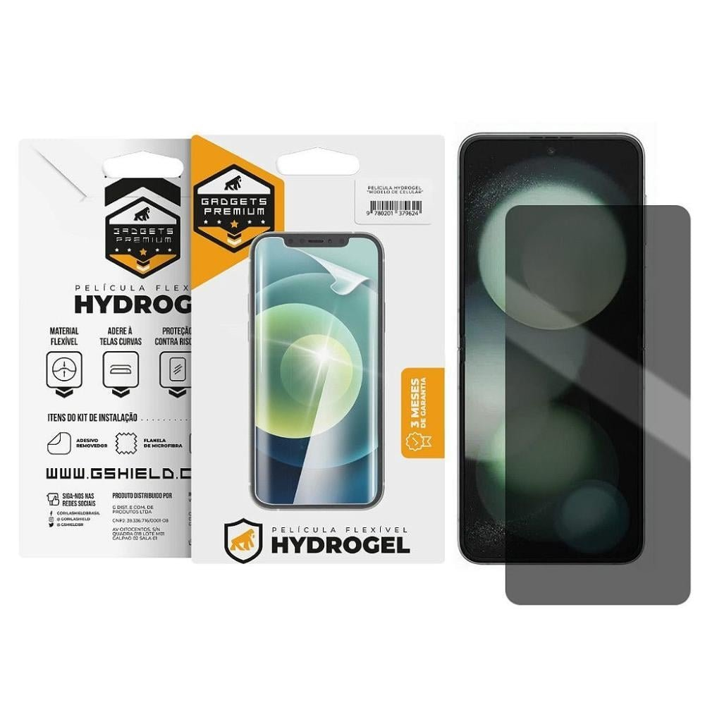 Película para Galaxy Z Flip 5 -Privacidade Hydrogel- Gshield Película para Galaxy Z Flip 5 -Privacidade Hydrogel- Gshield