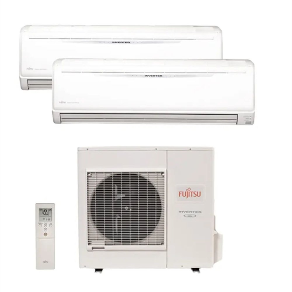 Ar Condicionado Multi Split Inverter Fujitsu 36.000 Btus (2x Evap 24.000) Quente/Frio 220V Ar Condicionado Multi Split Inverter Fujitsu 36.000 Btus (2x Evap 24.000) Quente/Frio 220V