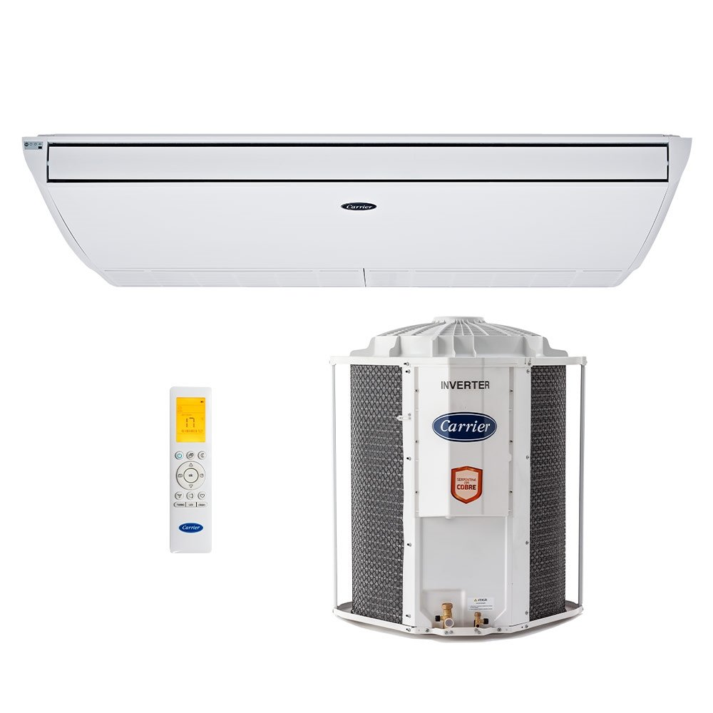 Ar Condicionado Split Teto - Inverter R-32 - Carrier - Xpower - 36.000 BTUs - Frio - 220V Ar Condicionado Split Teto - Inverter R-32 - Carrier - Xpower - 36.000 BTUs - Frio - 220V