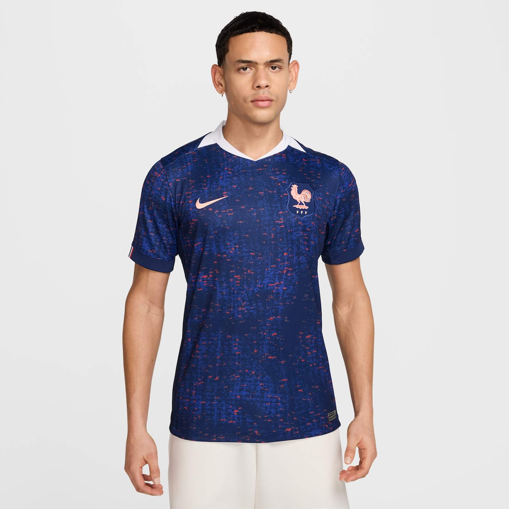 Camisa Nike França I 2025/26 Torcedor Pro Masculina Camisa Nike França I 2025/26 Torcedor Pro Masculina