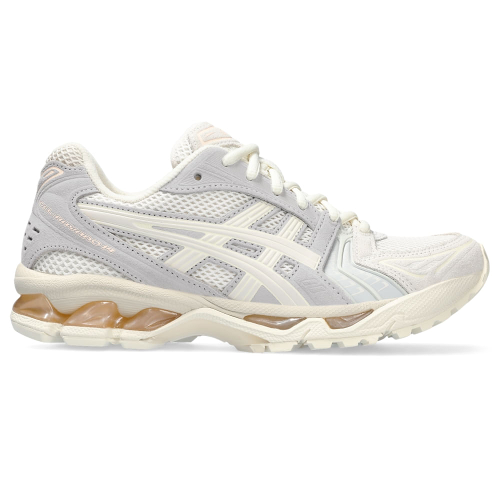 Tênis ASICS GEL-Kayano 14 - Feminino - Bege/Rosa Tênis ASICS GEL-Kayano 14 - Feminino - Bege/Rosa