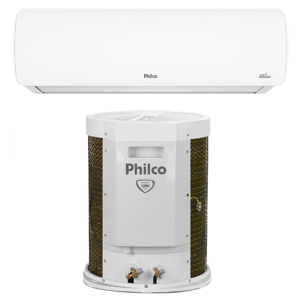 Ar Condicionado Split Philco Hi Wall Inverter 18.000 BTU/h Frio Monofasico Branco PAC18FC Ar Condicionado Split Philco Hi Wall Inverter 18.000 BTU/h Frio Monofasico Branco PAC18FC