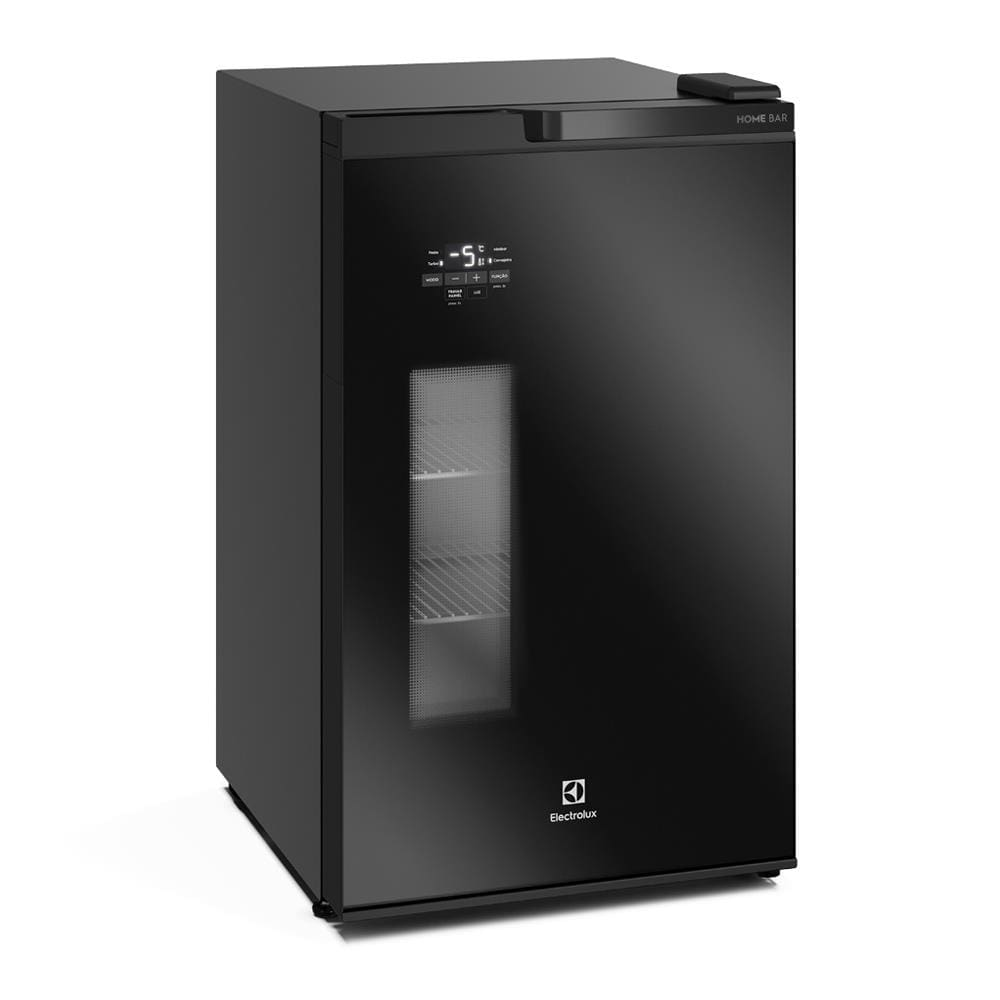 Cervejeira Home Bar Electrolux EB100 Frost Free 100L Porta de Vidro Preta - 220V Cervejeira Home Bar Electrolux EB100 Frost Free 100L Porta de Vidro Preta - 220V