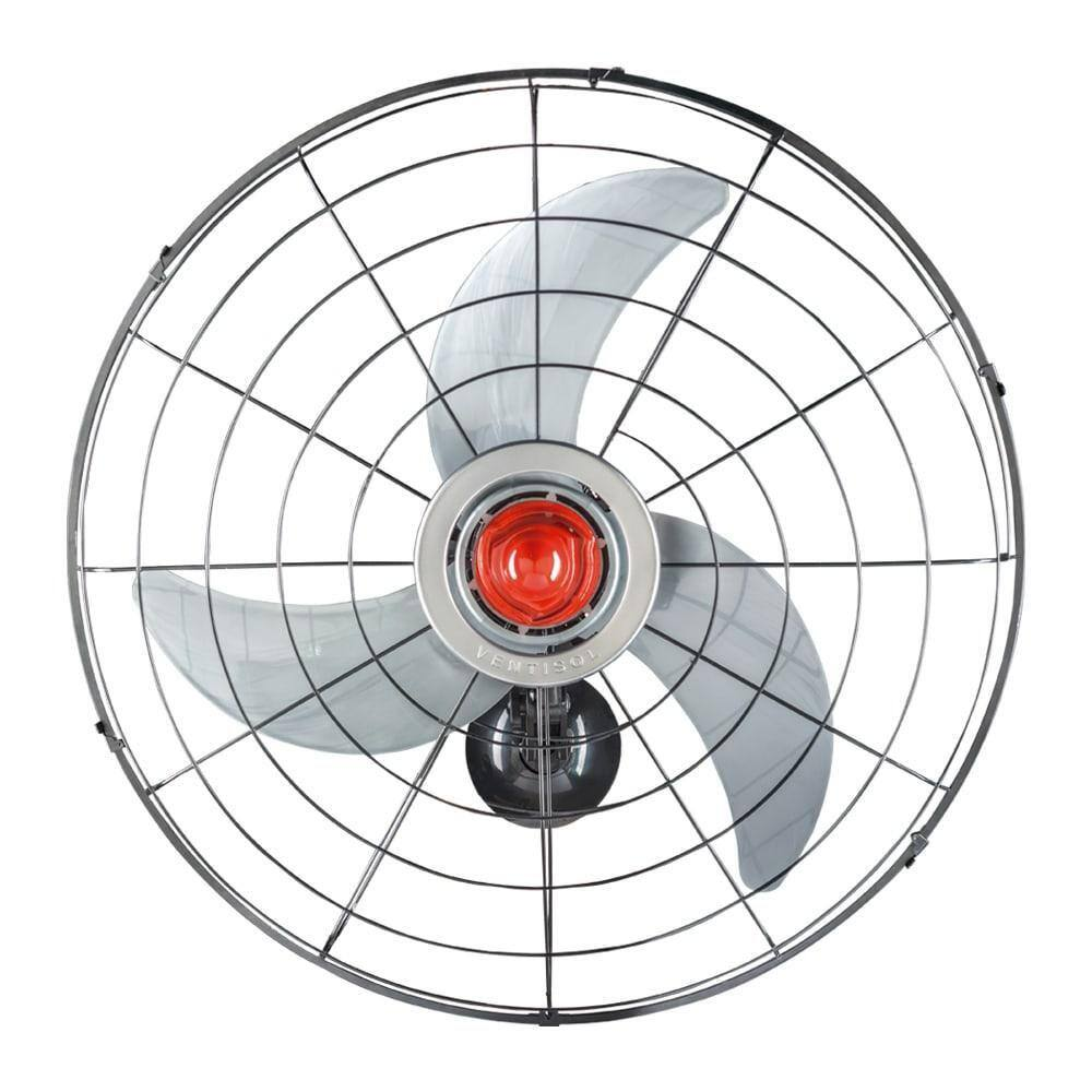 Ventilador de Parede Industrial Ventisol Power 70 Preto - Bivolt Ventilador de Parede Industrial Ventisol Power 70 Preto - Bivolt