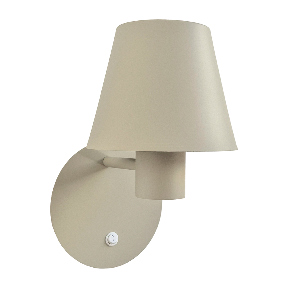 Arandela Com Interruptor Carlotta 4078 Cor Nude Arandela Com Interruptor Carlotta 4078 Cor Nude