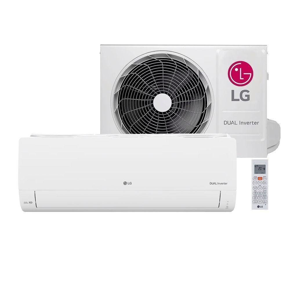 Ar Condicionado LG Dual Inverter Compact +AI 12.000 BTUs Quente/Frio 220V Ar Condicionado LG Dual Inverter Compact +AI 12.000 BTUs Quente/Frio 220V