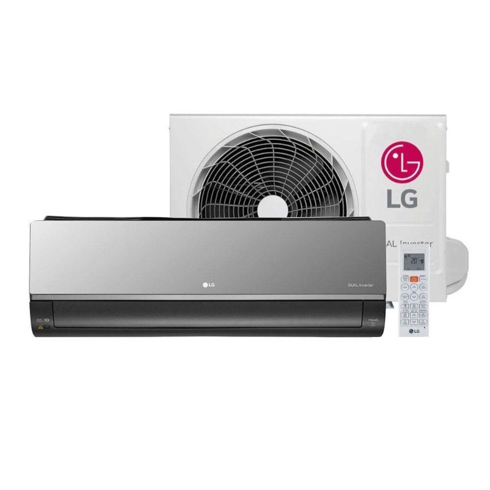 Ar Condicionado LG Dual Inverter Voice +AI Artcool 12.000 BTUs Frio 220V Ar Condicionado LG Dual Inverter Voice +AI Artcool 12.000 BTUs Frio 220V