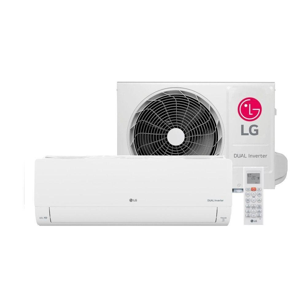 Ar Condicionado LG Dual Inverter Voice +AI 9.000 BTUs Frio 220V Ar Condicionado LG Dual Inverter Voice +AI 9.000 BTUs Frio 220V