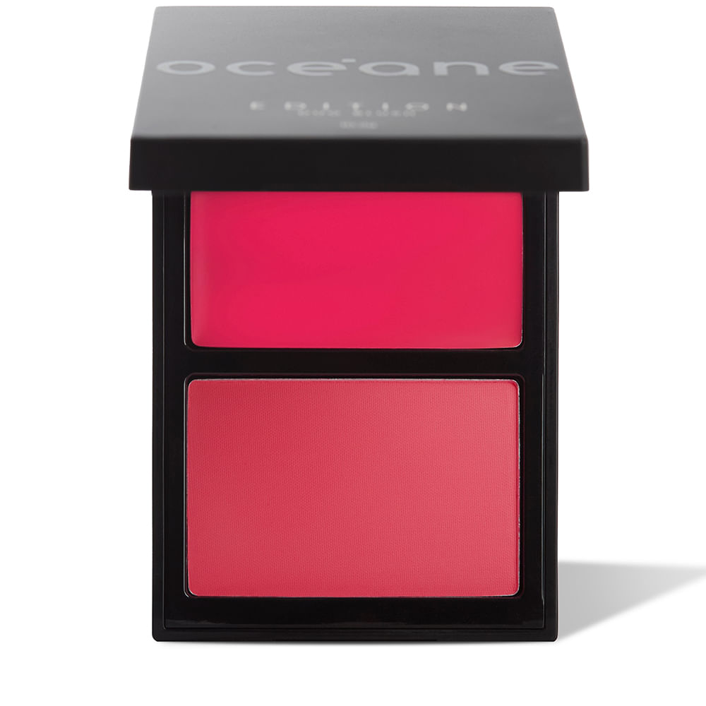 Blush compacto océane duo edition punch paint rosa Blush compacto océane duo edition punch paint rosa