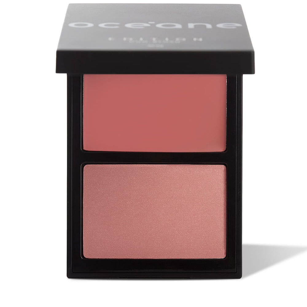 Blush compacto océane duo edition rosy paint rosa Blush compacto océane duo edition rosy paint rosa