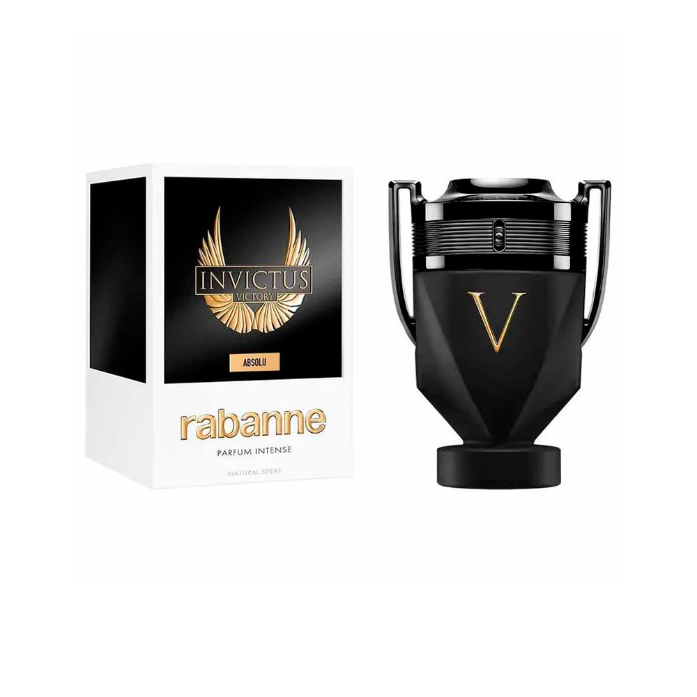 Perfume masculino rabanne invictus victory absolu parfum intense 50ml Perfume masculino rabanne invictus victory absolu parfum intense 50ml