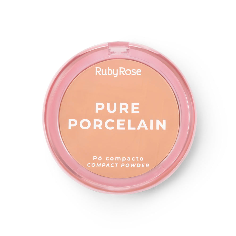 Pó compacto ruby rose pure porcelain p30 Pó compacto ruby rose pure porcelain p30