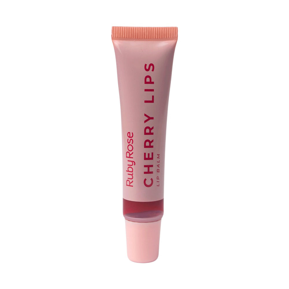 Gloss labial ruby rose balm cherry lips cl20 vermelho Gloss labial ruby rose balm cherry lips cl20 vermelho