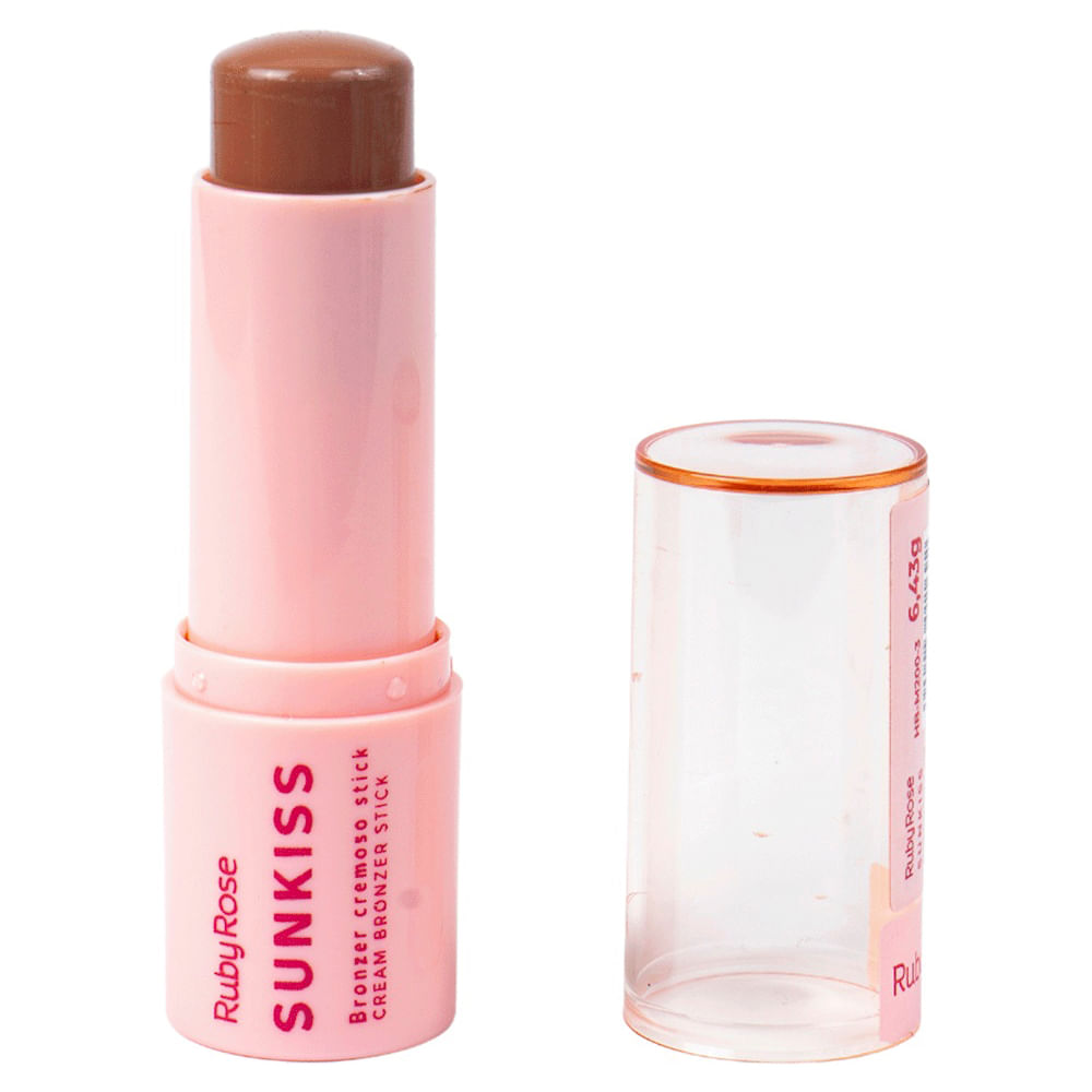 Bronzer cremoso ruby rose stick sunrise bliss marrom Bronzer cremoso ruby rose stick sunrise bliss marrom