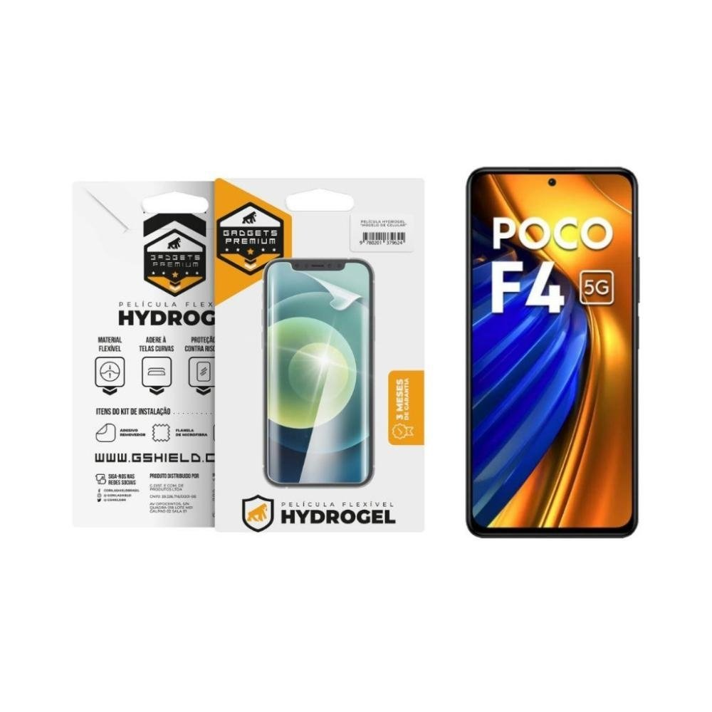 Pelicula para Xiaomi Poco F4 5G - Hydrogel HD - Gshield Pelicula para Xiaomi Poco F4 5G - Hydrogel HD - Gshield