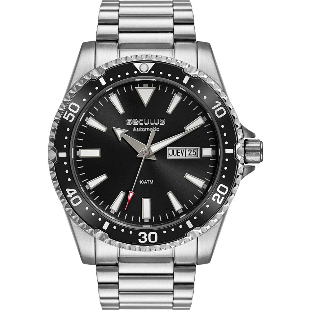 Relógio Seculus Masculino Automatic 44237G0SVNA1 Relógio Seculus Masculino Automatic 44237G0SVNA1