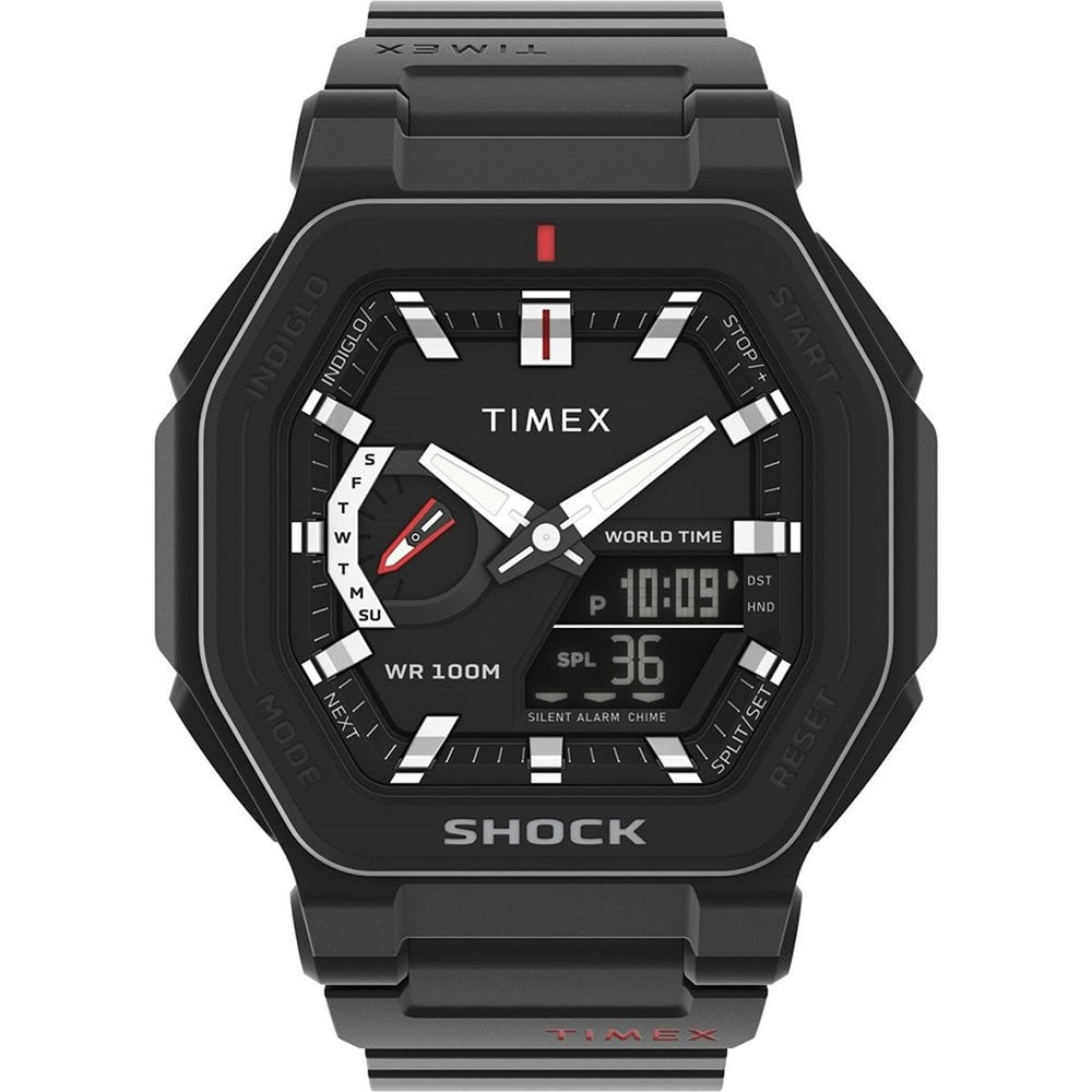 Relógio Timex Masculino Shock TW2V35600M Relógio Timex Masculino Shock TW2V35600M