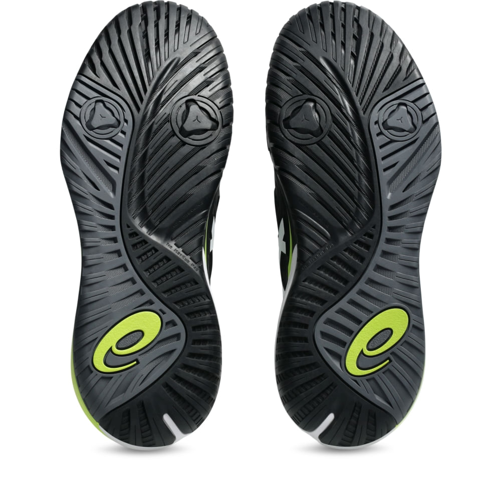 Tênis ASICS GEL-Resolution X - Masculino - Preto/Branco