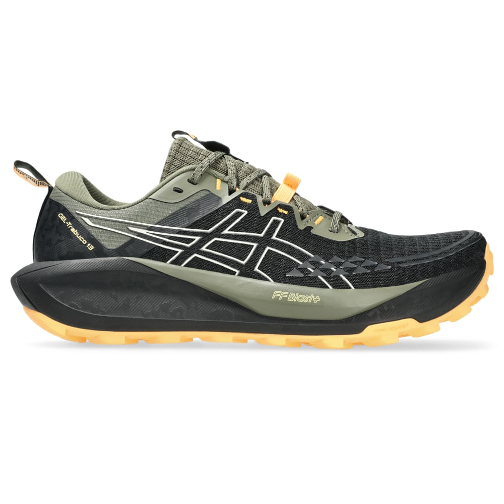Tênis ASICS GEL-Trabuco 13 - Masculino - Preto/Bege